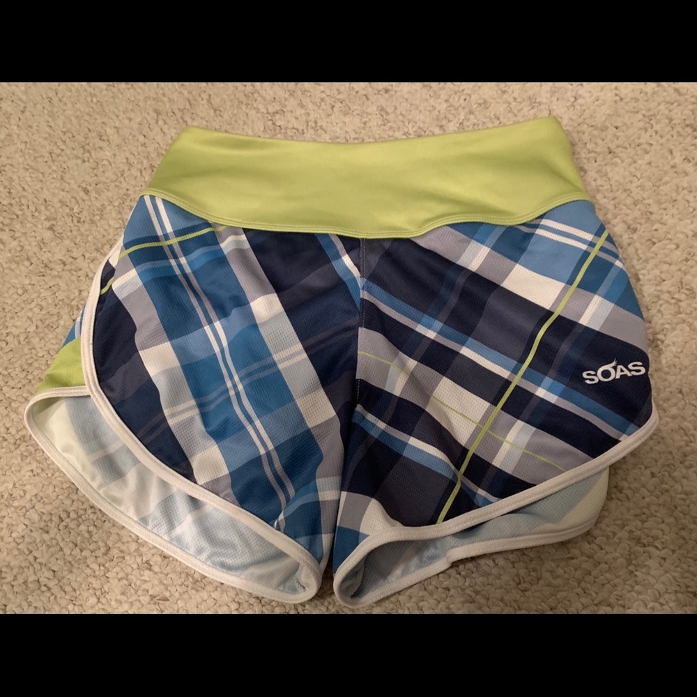 SOAS Racing Running Shorts (Lined) - Varsity